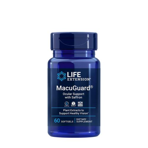 Life Extension MacuGuard® Ocular Support so šafranom (60 Mäkká kapsula)