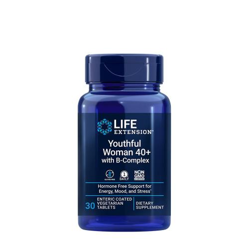 Life Extension Mladistvá žena 40+ s B-komplexom  (30 Veg Tableta)