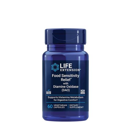 Life Extension Food Sensitivity Relief with Diamine Oxidase (DAO) (60 Kapsula)