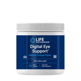   Life Extension Digital Eye Support (30 Žuvacia tableta, Pomaranč)