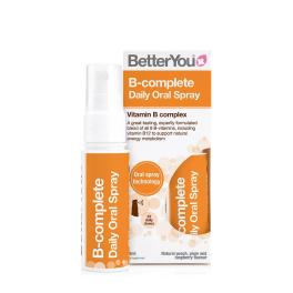   BetterYou Komplexný ústny sprej s vitamínom B (25 ml, Prírodná broskyna, slivka a malina)