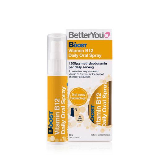 BetterYou Ústny sprej s vitamínom B12 (25 ml, Prírodná broskyňa)