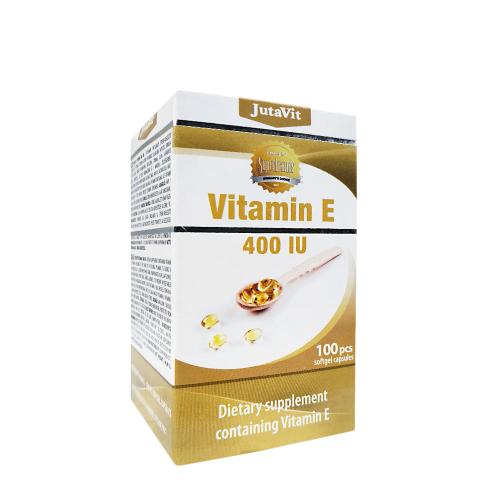 JutaVit Vitamin E 400 softgel (100 Mäkká kapsula)