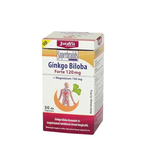 JutaVit Ginkgo Biloba 120 mg + Magnesium 150 mg tablet (50 Kapsula)