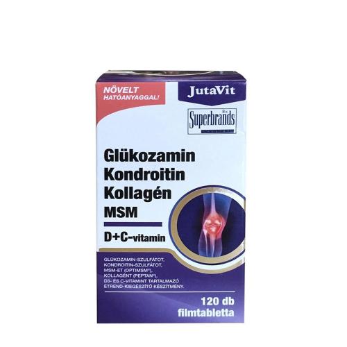 JutaVit Glucosamine Collagen MSM Vitamin D + C (120 Tableta)