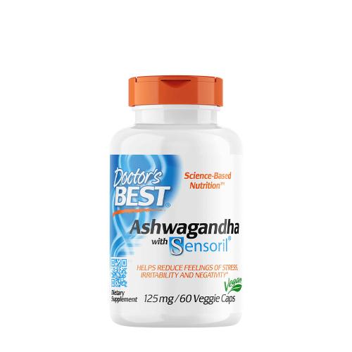 Doctor's Best Ashwagandha so Sensorilom 125 mg (60 Veggie Kapsula)