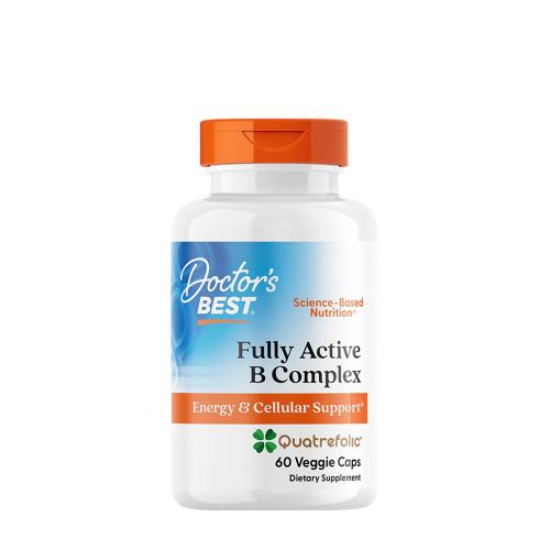 Doctor's Best Fully Active B Complex with Quatrefolic (60 Kapsula)