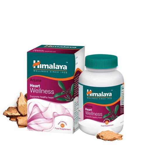 Himalaya Arjuna Heart Wellness Podpora zdravia srdca bylinná formula (60 Kapsula)