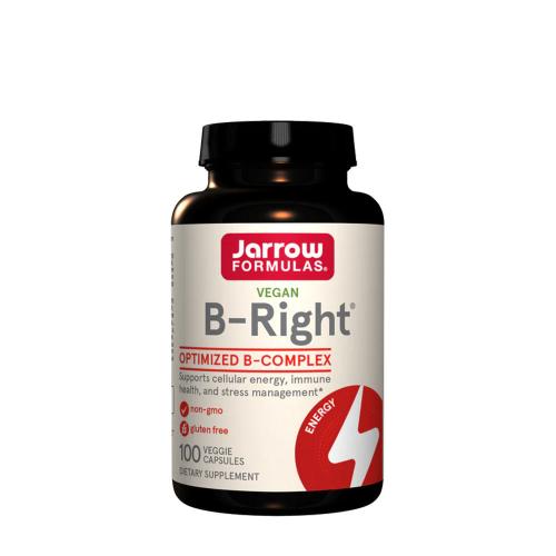 Jarrow Formulas Kapsule s vitamínom B - B-Right (100 Veg Kapsula)