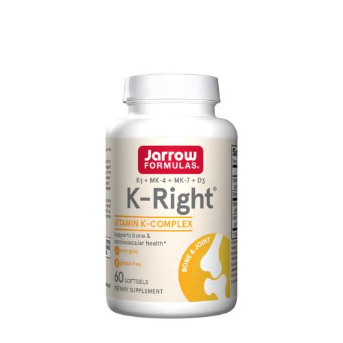 Jarrow Formulas Kapsule s vitamínom K - K-Right (60 Mäkká kapsula)