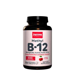   Jarrow Formulas Metyl B-12 500 mcg (100 Cucavá tableta, Čerešna)