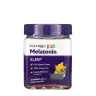 Natrol Detské melatonínové žuvačky Berry Gummies - Kids Melatonin Berry Gummies (60 Gumový cukor, bobuľa)