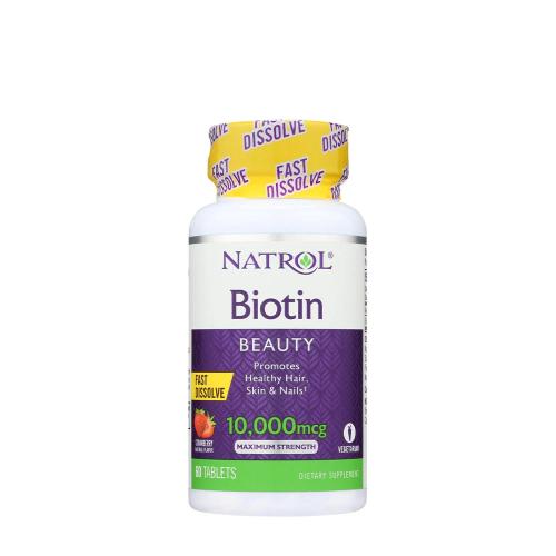 Natrol Biotín Krása  - Biotin Beauty  (60 Tableta)