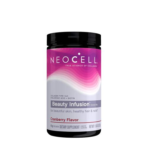 NeoCell Kolagén, biotín a kyselina hyalurónová v prášku  (330 g, Čučoriedky)