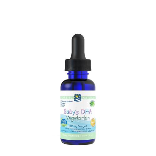 Nordic Naturals Vegetariánska DHA 1050 mg pre dojčatá (30 ml, Bez príchute)