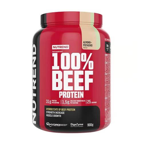 Nutrend 100% hovädzí proteín - 100% Beef Protein (900 g, Almond Pistachio)