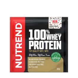   Nutrend 100% srvátkový proteín - 100% Whey Protein (30 g, Čokoládové sušienky a krém)