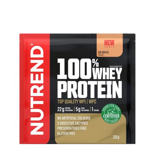 Nutrend 100% srvátkový proteín - 100% Whey Protein (30 g, Ľadová káva)