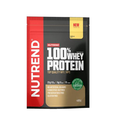 Nutrend 100% srvátkový proteín - 100% Whey Protein (400 g, Vanilka)