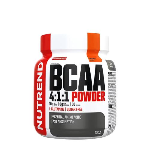 Nutrend BCAA 4: 1: 1 prášok - BCAA 4:1:1 Powder (300 g, Pomaranč)