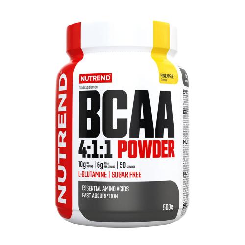 Nutrend BCAA 4: 1: 1 prášok - BCAA 4:1:1 Powder (500 g, Ananás)