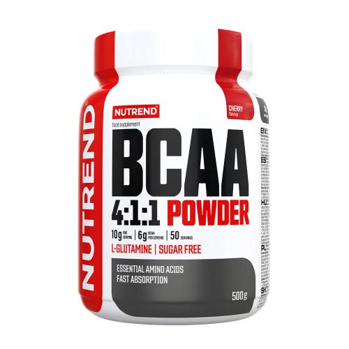 Nutrend BCAA 4: 1: 1 prášok - BCAA 4:1:1 Powder (500 g, Čerešna)