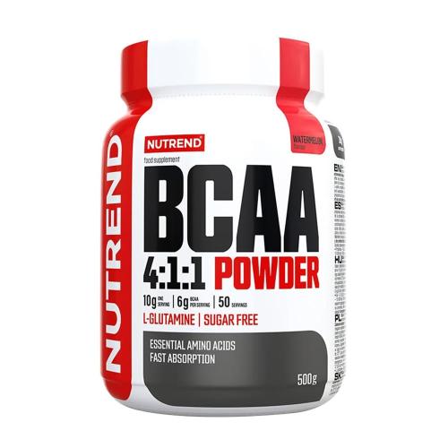 Nutrend BCAA 4: 1: 1 prášok - BCAA 4:1:1 Powder (500 g, Melón)