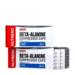   Nutrend Beta-alanín stlačené kapsle - Béta-alanín - Beta-Alanine Compressed Caps - Béta-alanin (90 Kapsula)