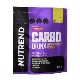   Nutrend NUTREND CARBODRINX (1000g, - citrón) - NUTREND CARBODRINX (1000g, - lemon) (1000 g, Citrón)