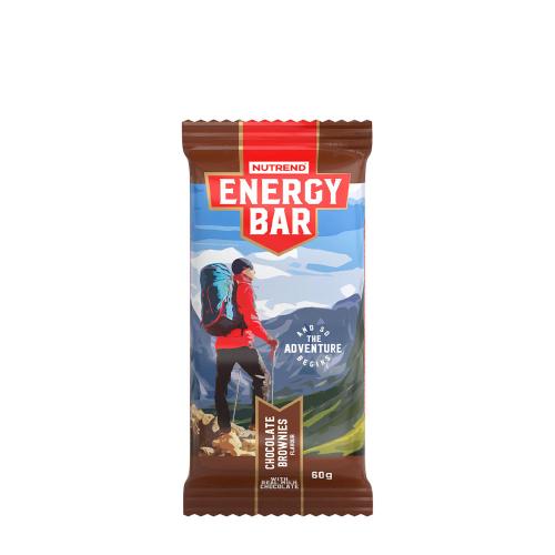 Nutrend Energetická tyčinka - Energy Bar (1 tyčinka, Čokoládový brownie)