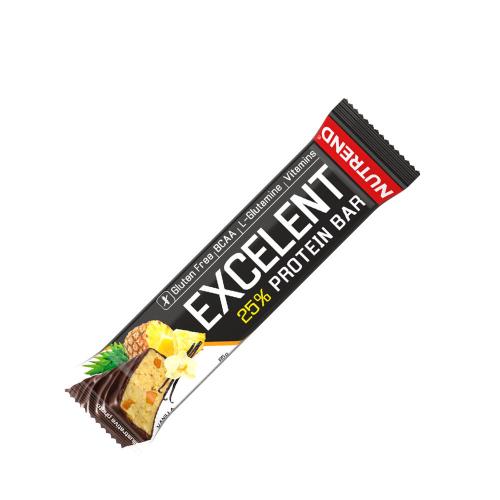 Nutrend Excelentná proteínová tyčinka - Excelent Protein Bar (1 tyčinka, Vanilka a ananás)