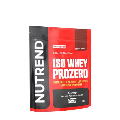 Nutrend Iso Whey Prozero - Iso Whey Prozero (500 g, Čokoládový brownie)