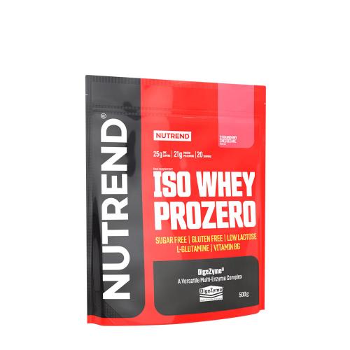 Nutrend Iso Whey Prozero - Iso Whey Prozero (500 g, Jahodovo- tvarohový koláč)