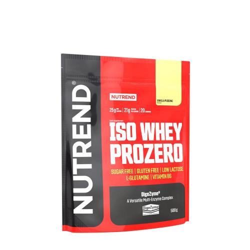 Nutrend Iso Whey Prozero - Iso Whey Prozero (500 g, Vanilkový puding)