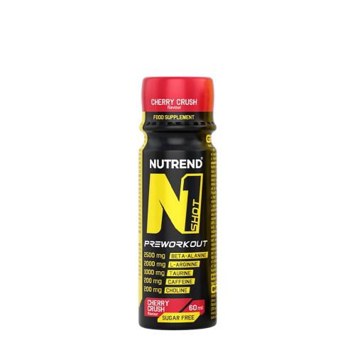 Nutrend N1 Shot Preworkout - N1 Shot Preworkout (60 ml, Cherry Crush)