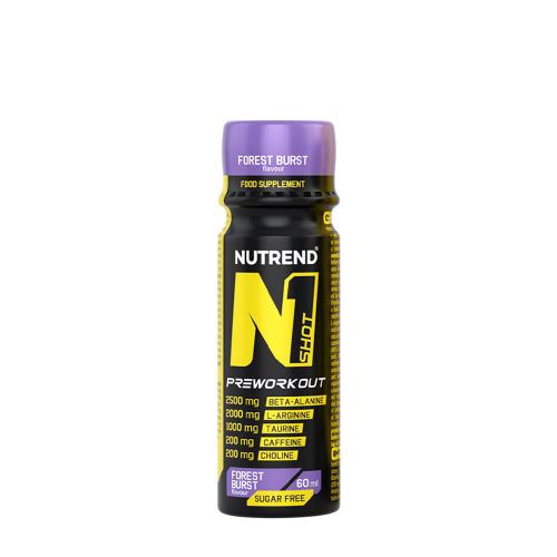 Nutrend N1 Shot Preworkout - N1 Shot Preworkout (60 ml, Forest Burst)