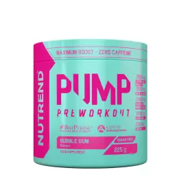   Nutrend Čerpadlo pred tréningom - Pump Preworkout (225 g, Žuvačka)