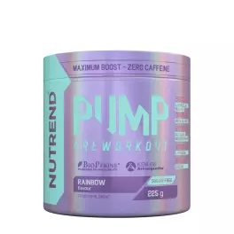   Nutrend Čerpadlo pred tréningom - Pump Preworkout (225 g, Rainbow)