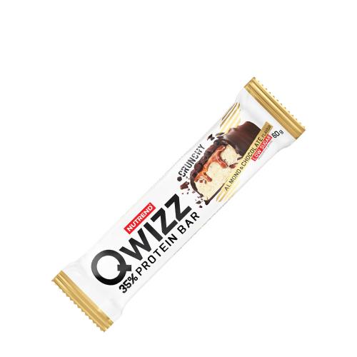 Nutrend Proteínová tyčinka Qwizz - Qwizz Protein Bar (1 tyčinka, Mandle a čokoláda)