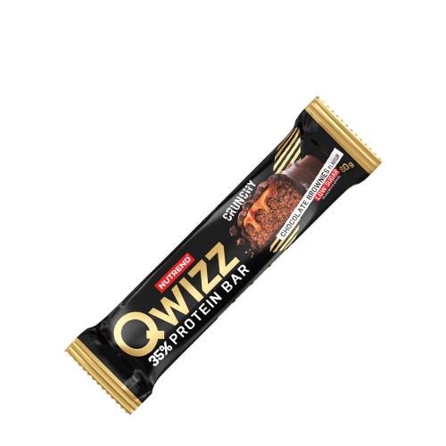 Nutrend Proteínová tyčinka Qwizz - Qwizz Protein Bar (1 tyčinka, Čokoládový brownie)