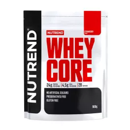 Nutrend Srvátkové jadro - Whey Core (900 g, Jahoda)