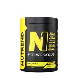   Nutrend N1 Preworkout - N1 Preworkout (510 g, Citrusové plody)