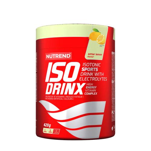 Nutrend IsoDrinx - Izotonický športový nápoj  (420 g, Bitter Lemon)