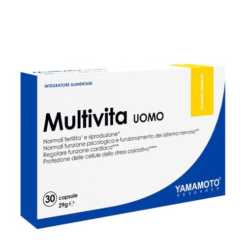 Yamamoto Research Multivita UOMO Multivitamín pre mužov (30 Kapsula)