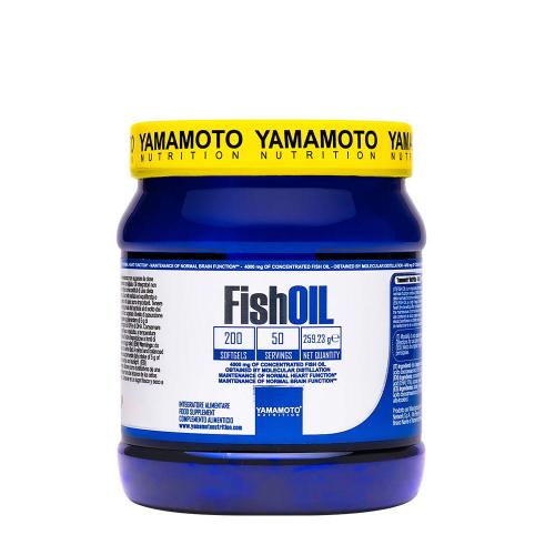 Yamamoto Research Fish OIL Molecular distillation (200 Mäkká kapsula)