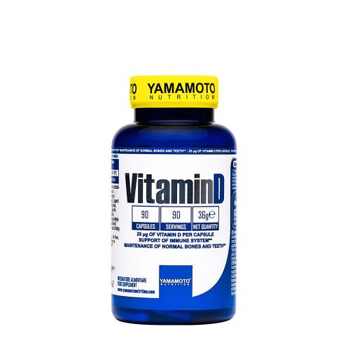 Yamamoto Research Vitamin D 25 mcg (90 Kapsula)