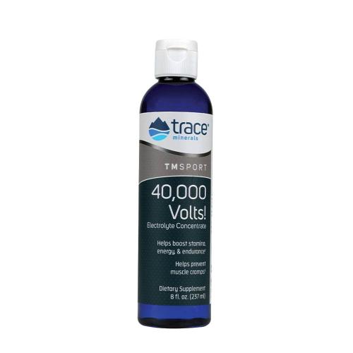 Trace Minerals Elektrolytový nápoj - 40 000 voltov elektrolytový koncentrát (237 ml)