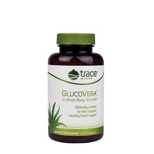 Trace Minerals GlucoVera Aloe Vera Kapsule  (90 Kapsula)
