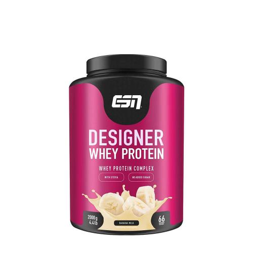 ESN Designer Whey Srvátkový proteínový prášok (2 kg, Banánové mlieko)
