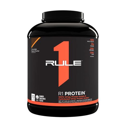 Rule1 Proteín R1 - R1 Protein (2.27 kg, Čokoládové arašidové maslo)